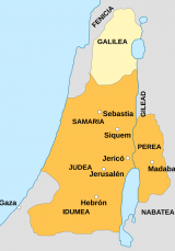Map of New Testament locations