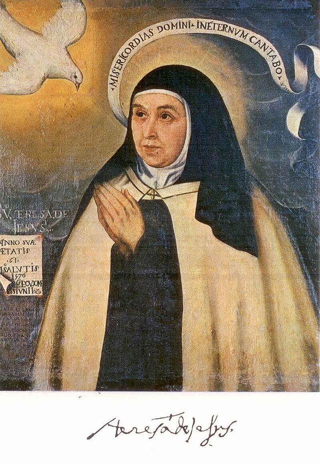 St Teresa of Avila (1515-1582)